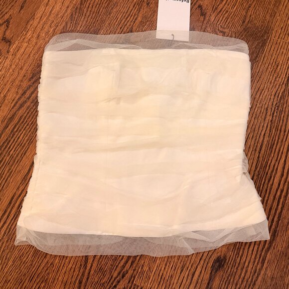 NWT Reformation Beau Top - Ivory, Size 2 - Picture 4 of 7